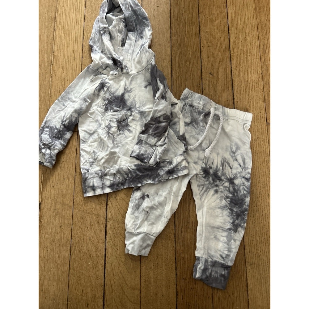 Little One Shop Sweatsuit 6 Months Tie Dye Hoodie Pants Unisex Set